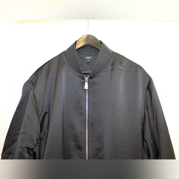 Express satin bomber jacket (women’s L) (NWT) - Picture 7 of 16